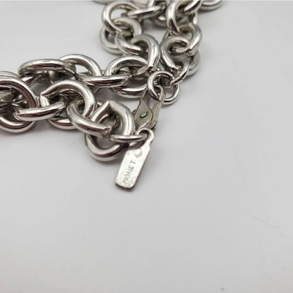 Monet Vintage cable chain‎ link unisex necklace